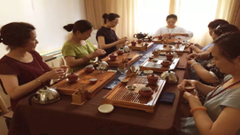 南京敬和然茶藝師培訓(xùn)教學(xué)環(huán)境